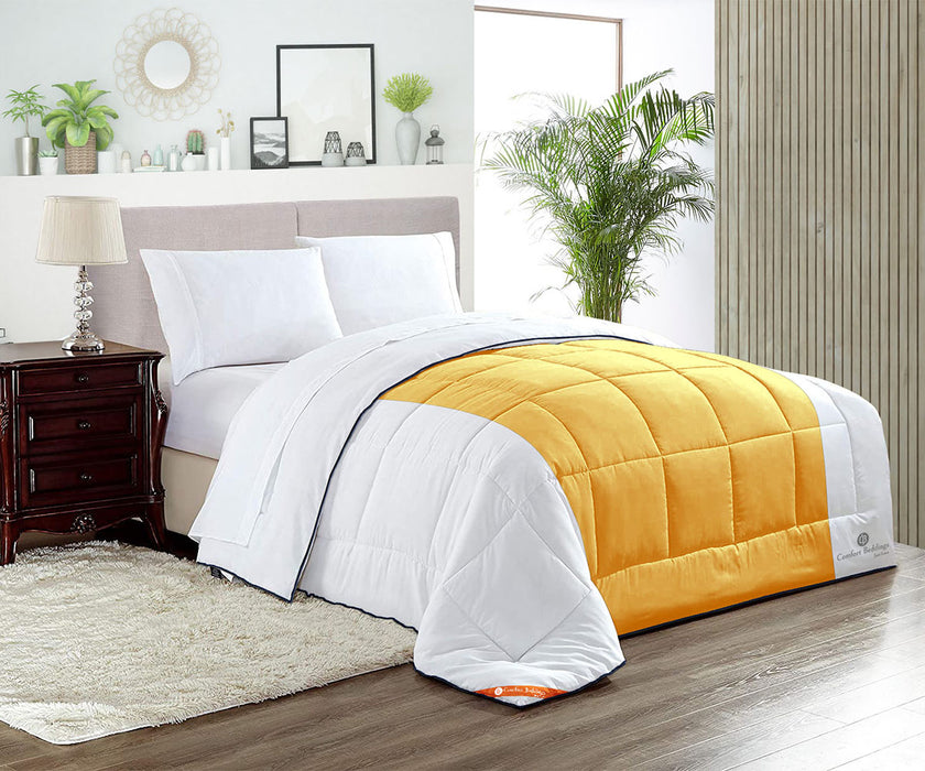 Golden Contrast Comforter