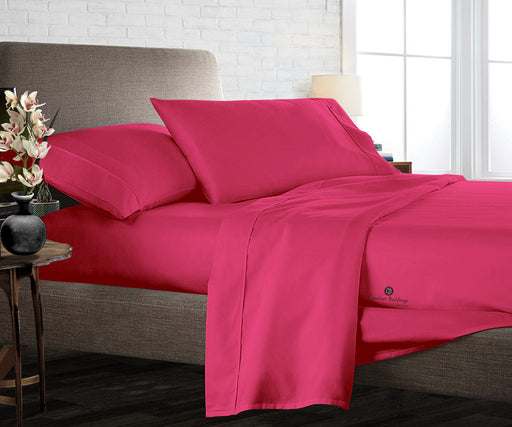 hot pink flat sheets
