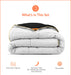 black reversible comforter