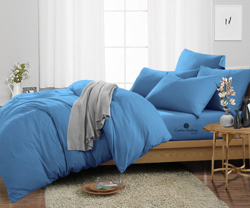 Mediterranean Blue Duvet Cover