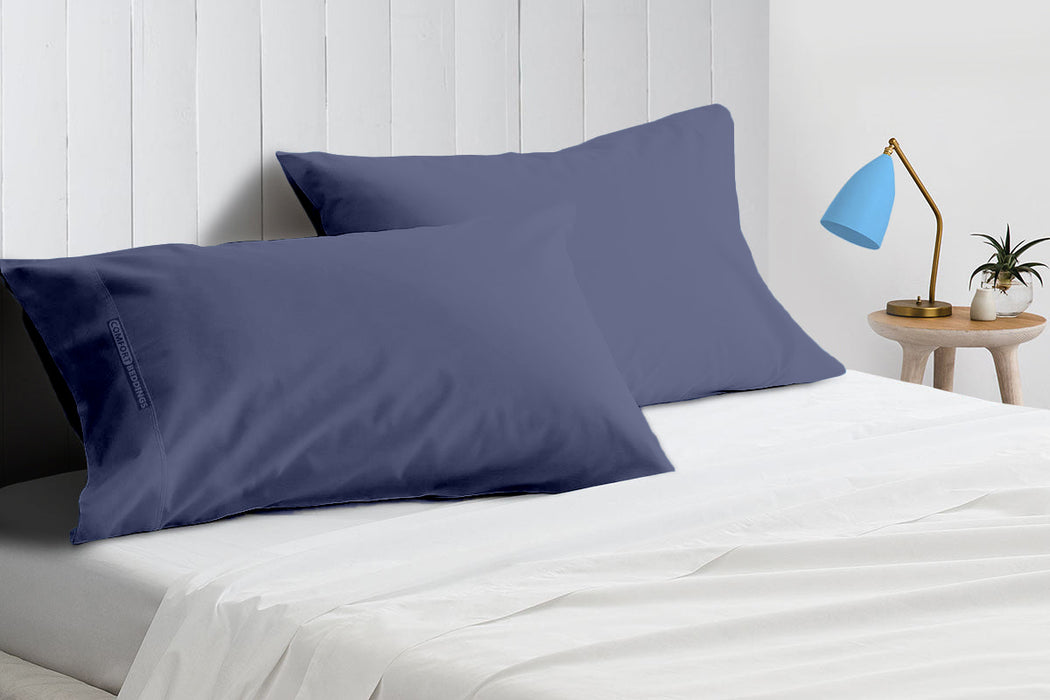 Mediterranean blue pillow covers