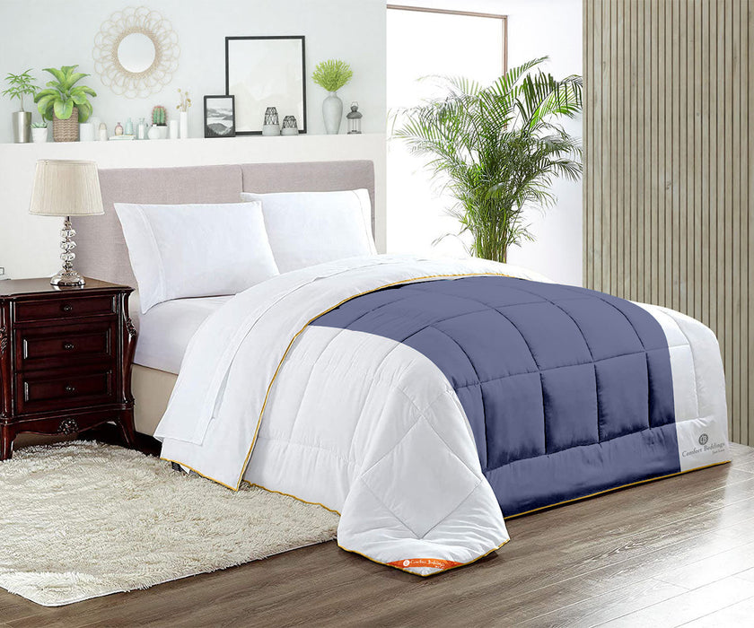 Mediterranean Blue Contrast Comforter