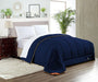 navy blue comforter - Comfort Beddings