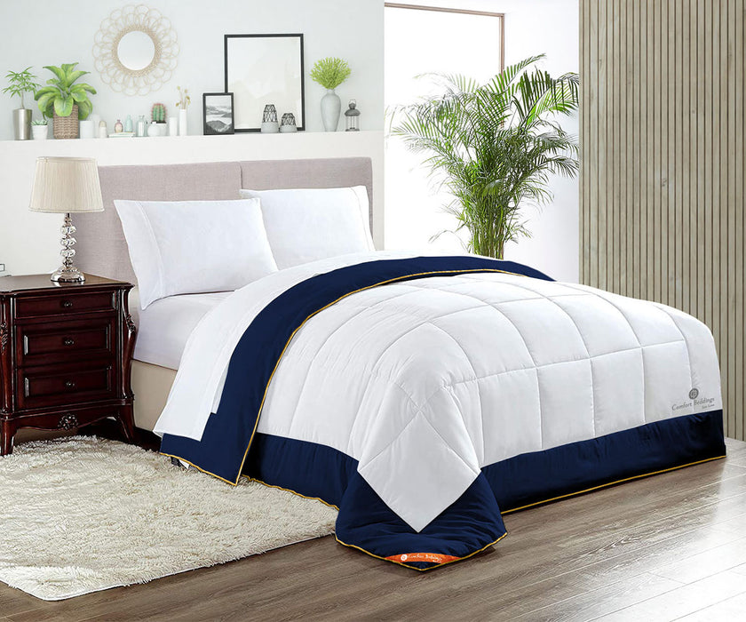 Navy Blue Dual Tone Comforter