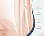 peach queen size flat sheet size