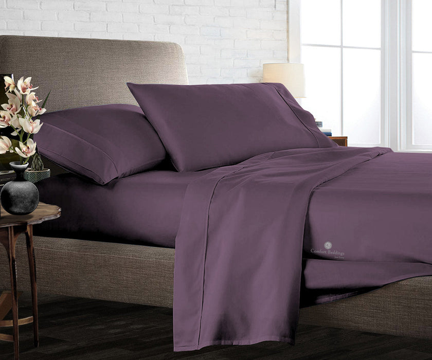 plum flat sheets