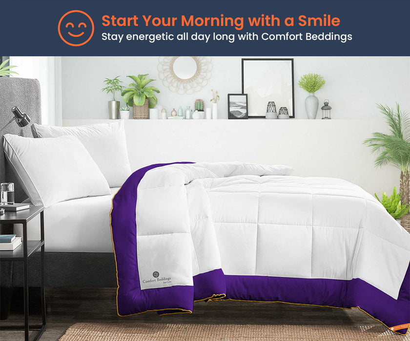 Purple Dual Tone Comforter