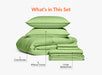 Sage Flat Bedsheet Combo Offer - Comfort Beddings