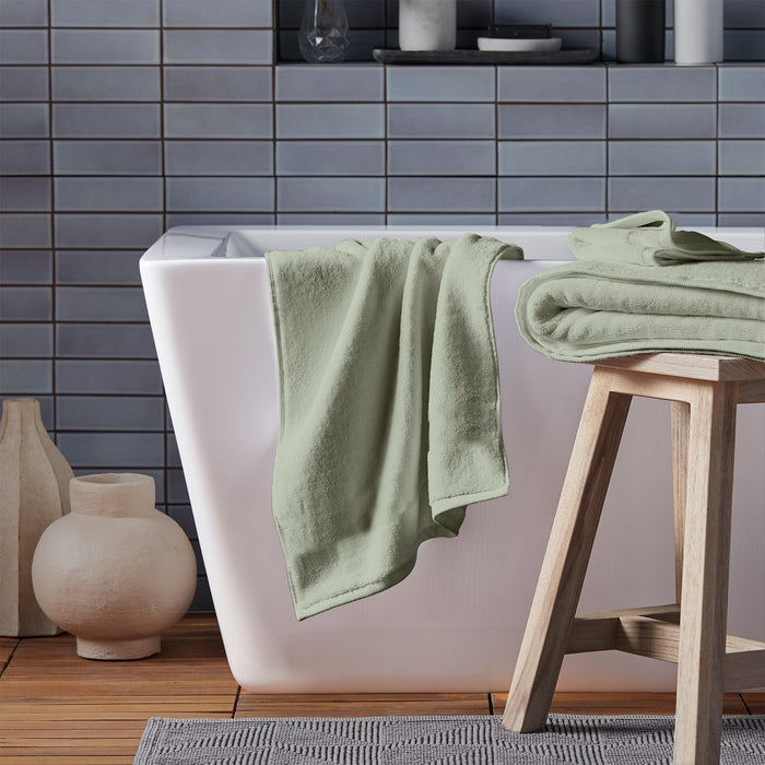 Sea Foam | Elantra Zero Twist Bath Towels