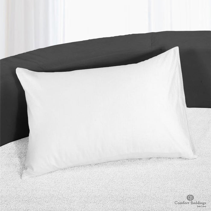 Waterproof White Terry Round Bed Mattress Protector