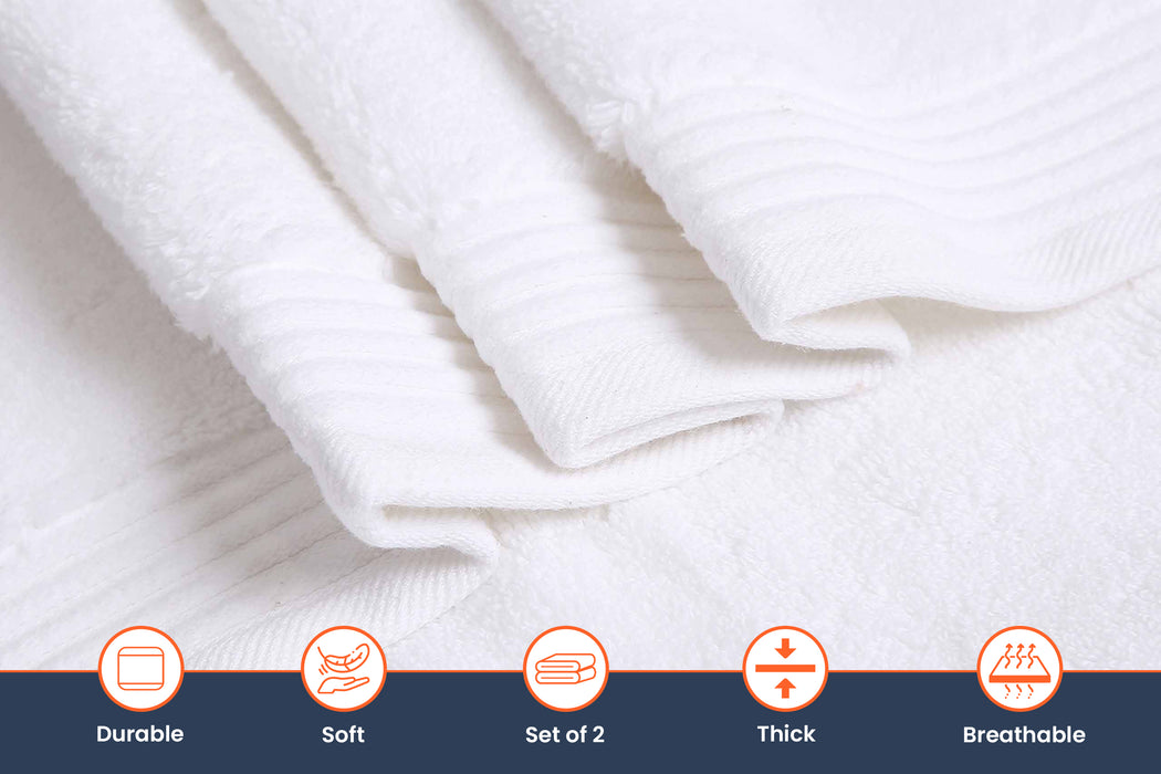 Luxury & Soft White Bath Towel
