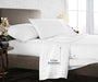 White Pack Of 3 Flat Bedsheet - Comfort Beddings