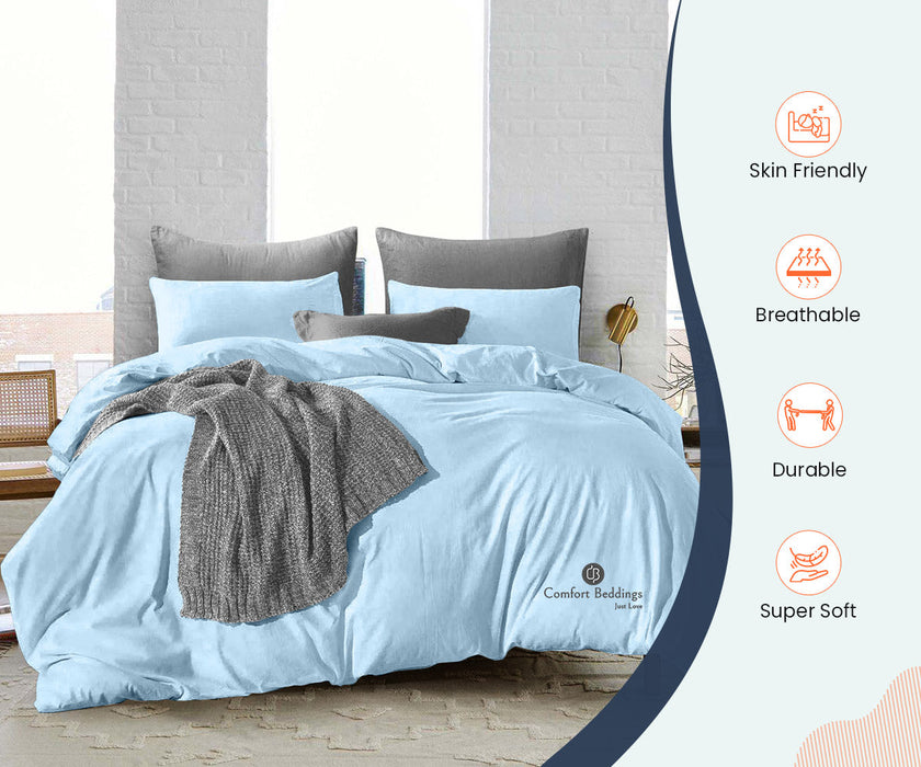 Light blue Duvet Cover - Comfort Beddings