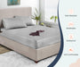 Light Grey Waterproof Mattress Protector - Comfort Beddings