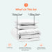 White Stripe Duvet Cover - Comfort Beddings