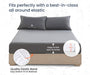 Golden Fitted Bed Sheet - Comfort Beddings