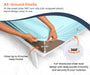 Sky Blue Waterproof Mattress Protector - Comfort Beddings
