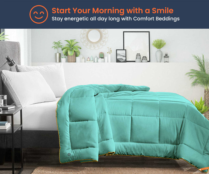 Aqua green comforter - Comfort Beddings