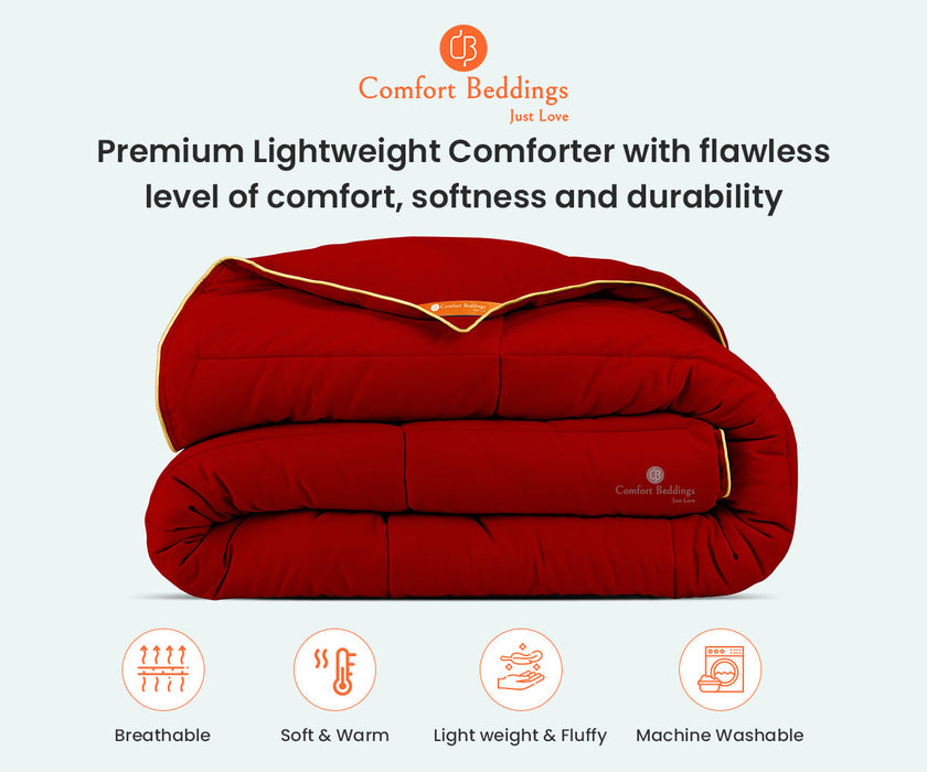 Blood red comforter - Comfort Beddings