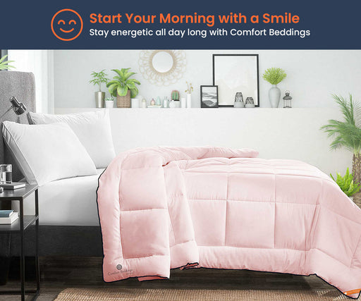 Blush comforter - Comfort Beddings