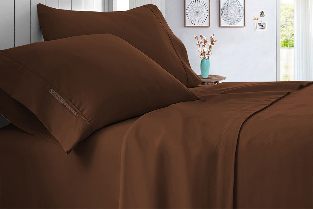 Classy Soft Chocolate Brown Sheet Set
