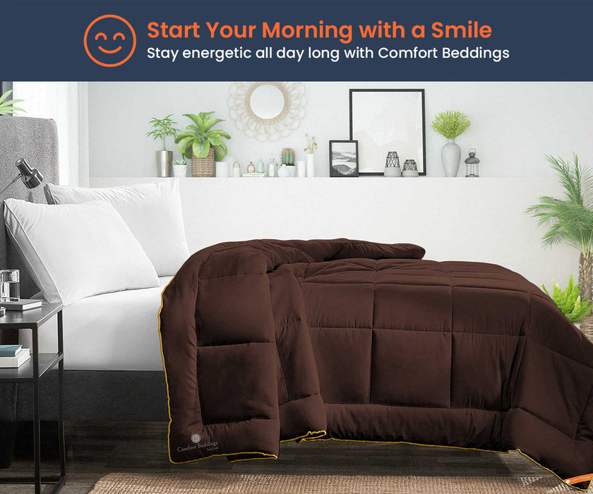 Chocolate comforter - Comfort Beddings