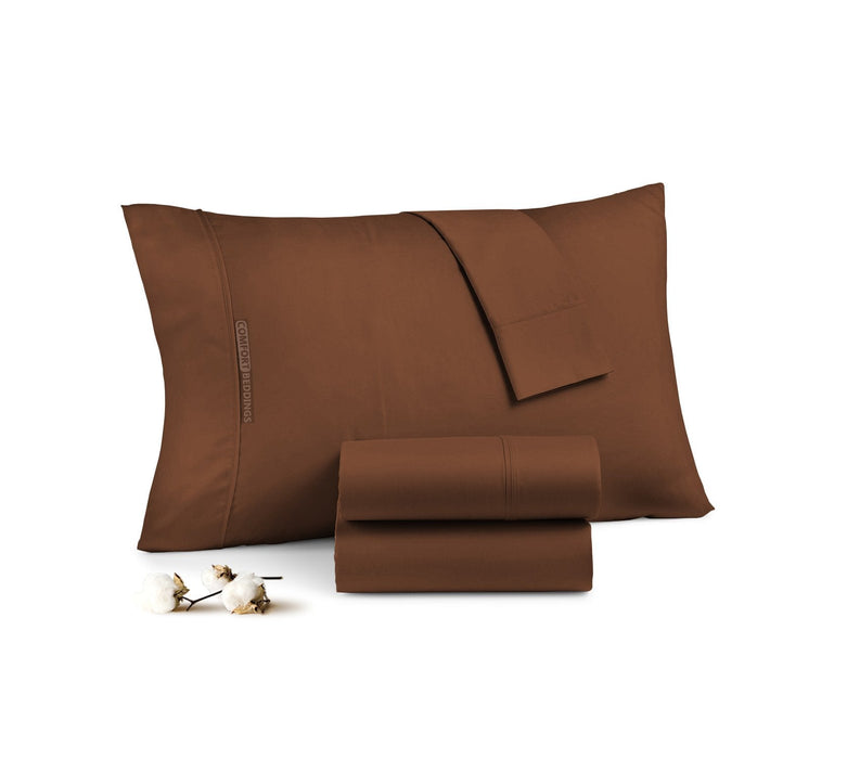 Luxury chocolate pillow cases