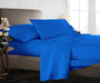 royal blue flat sheets