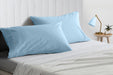 Luxury Soft Light blue pillow cases