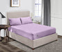 Lilac Fitted Bed Sheet - Comfort Beddings