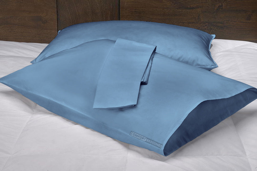Mediterranean blue pillow cases