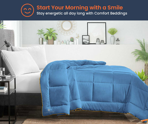 mediterranean blue comforter - Comfort Beddings