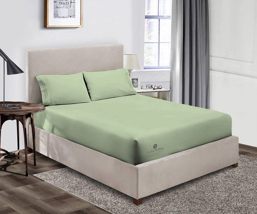 Moss Fitted Bed Sheet