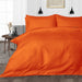 Orange Striped Duvet Cover - Comfort Beddings