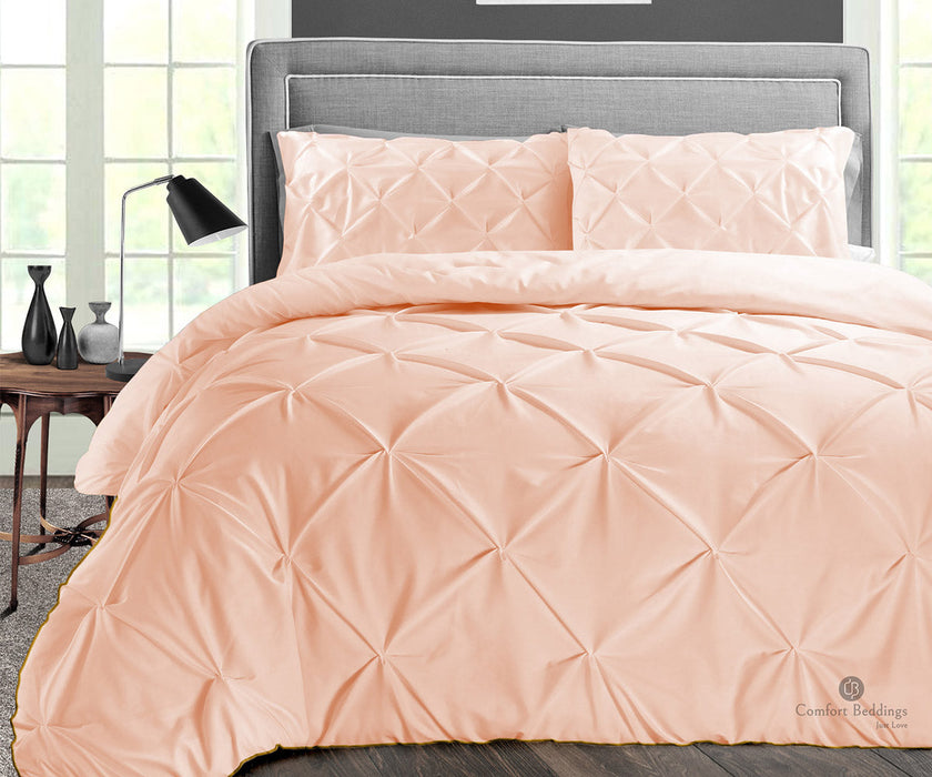 Peach Pinched comforter