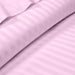 Elegant Pink Stripe Duvet Cover - 300 TC