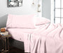 pink flat bed sheets