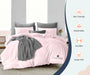 Pink Duvet Cover - Comfort Beddings