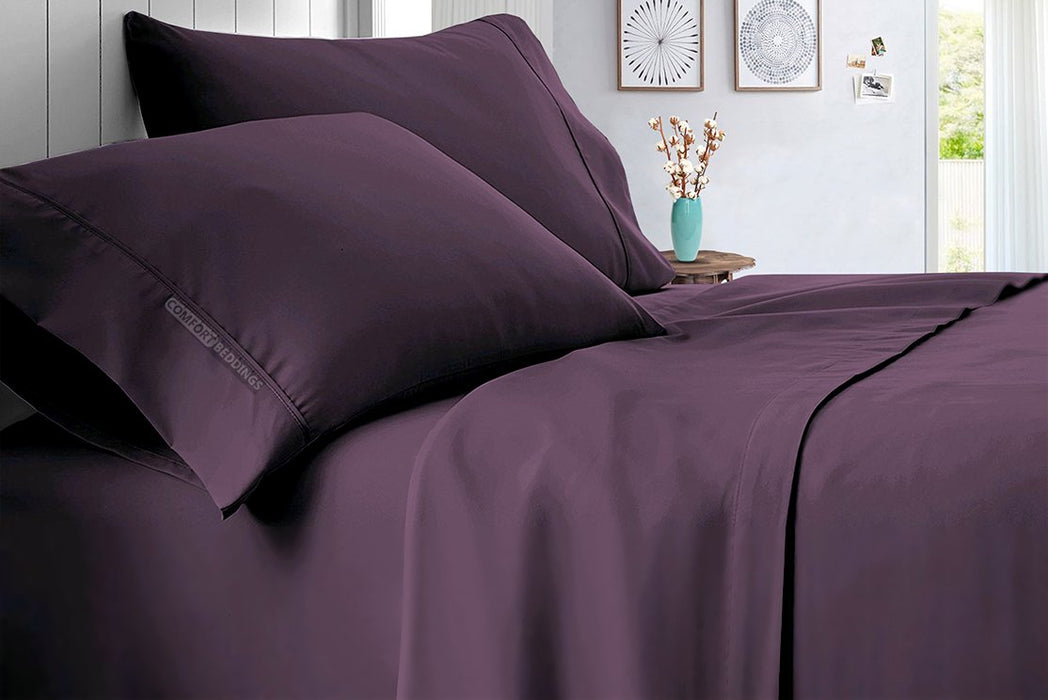 Top Quality Plum Sheet Set