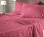 roseberry stripe flat bed sheets