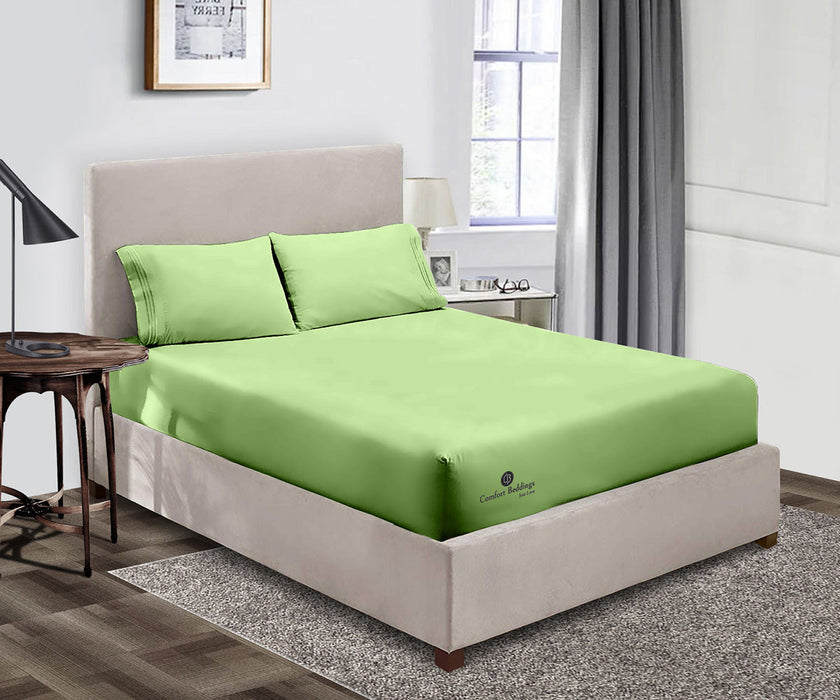 Sage Fitted Bed Sheet