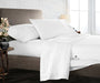 White Pack Of 3 Flat Bedsheet With 6 Pillow Covers - Comfort Beddings