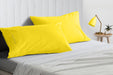 Yellow pillow cases