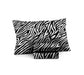 Zebra print pillow cases