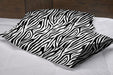 Zebra print pillow covers