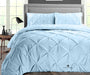 Light Blue Pinch Duvet Cover