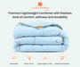 light blue comforter - Comfort Beddings